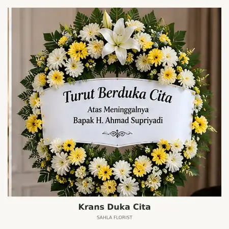 Krans Bunga Duka Bogor